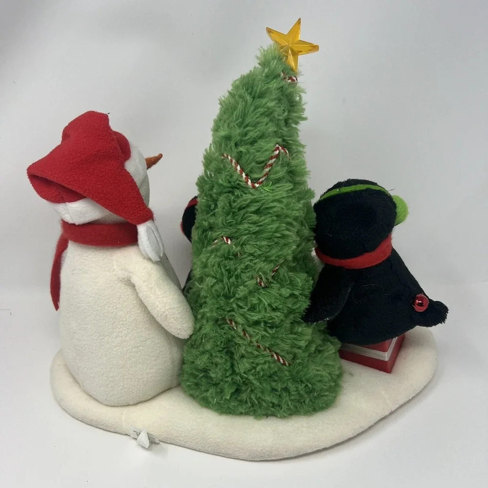 Hallmark Christmas Jingle Pals Very Merry Trio Penguins Snowman‎ Christmas Tree